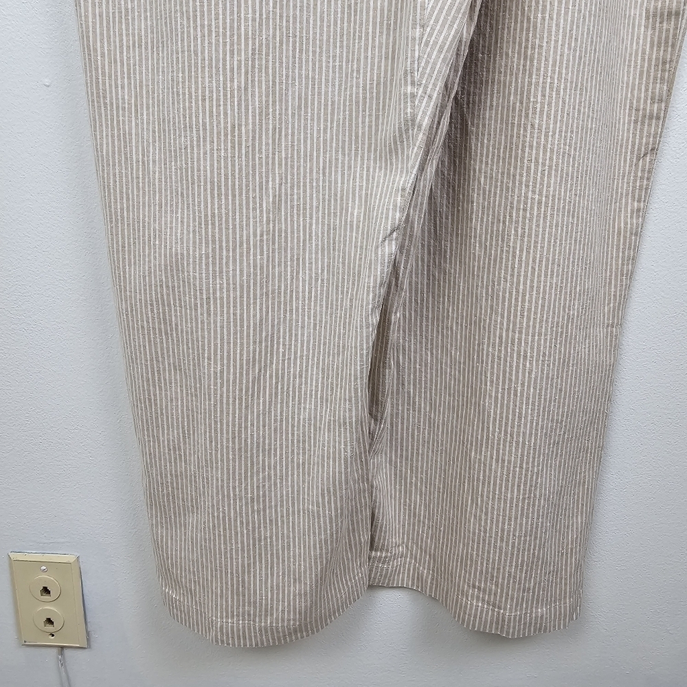 NWT Marine Layer Sydney Beach Jumpsuit in Natural Stripe - Picture 9 of 14
